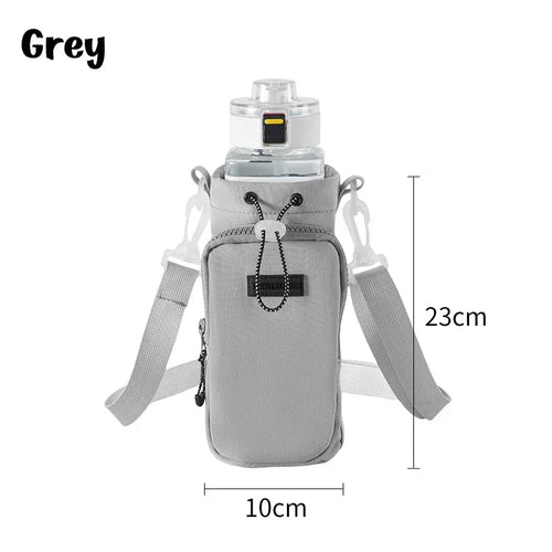 Portable Water Bottle Bag Outdoor Sports Phone Water Bottle Storage