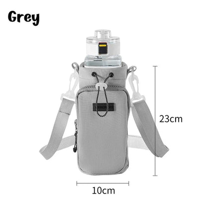 Portable Water Bottle Bag Outdoor Sports Phone Water Bottle Storage