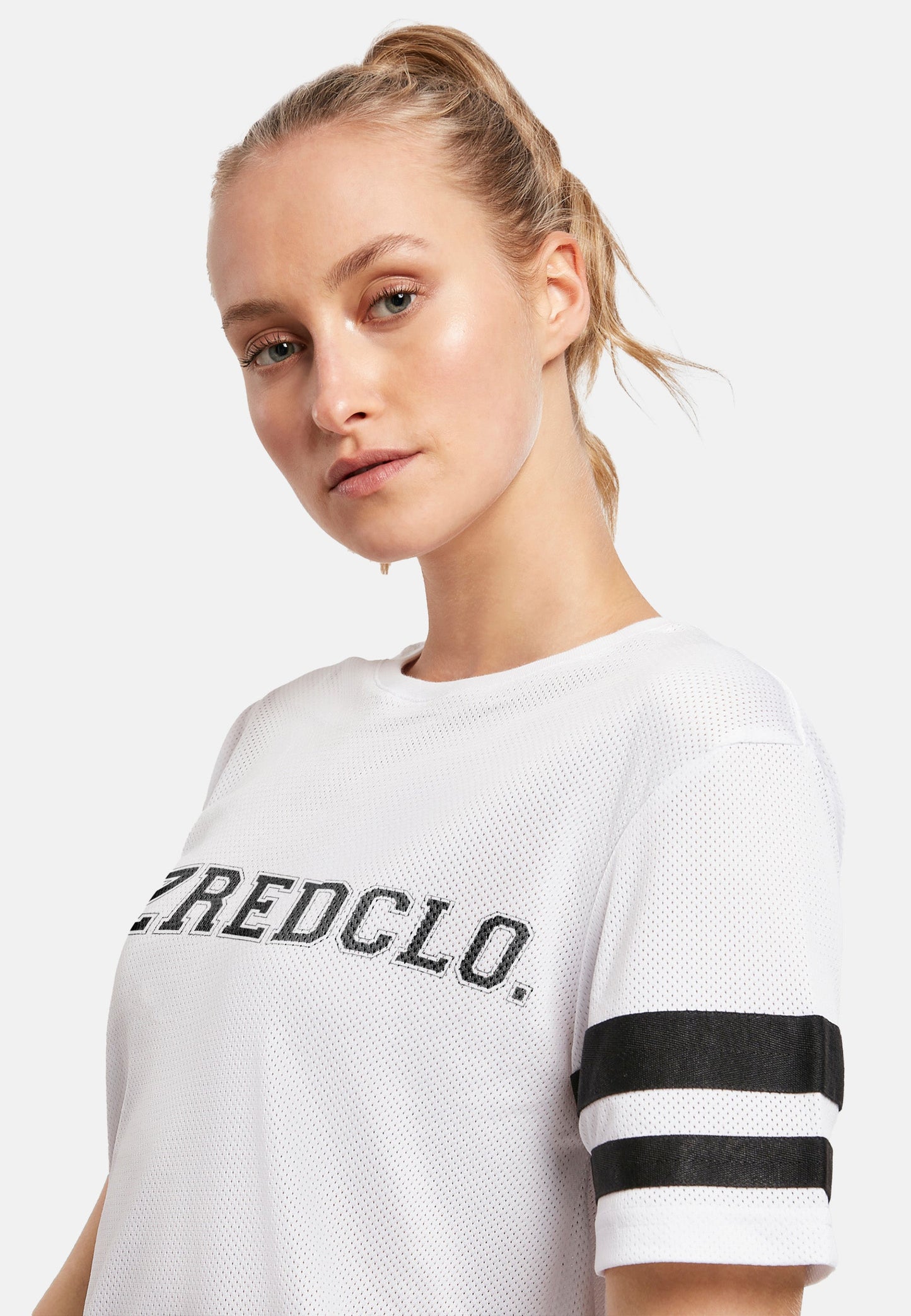 Mesh Tee - white - Damen - Trending Products 