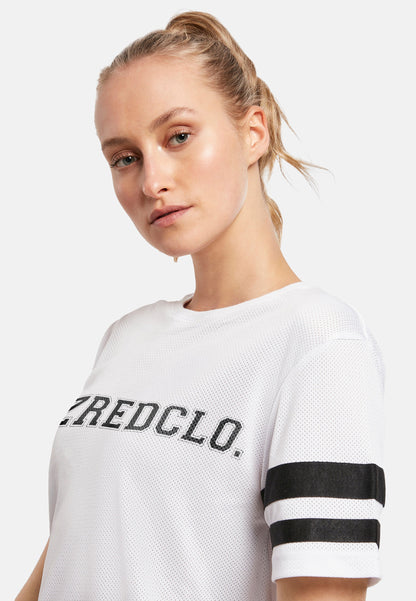 Mesh Tee - white - Damen - Trending Products 