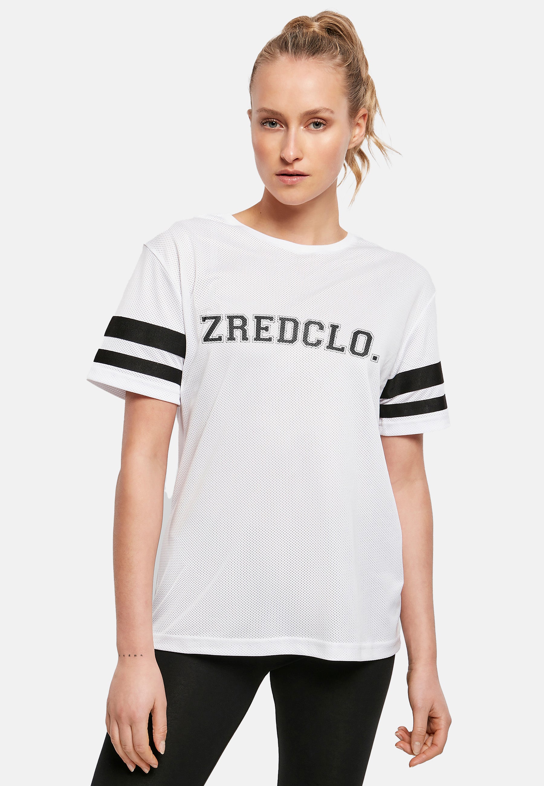 Mesh Tee - white - Damen - Trending Products 