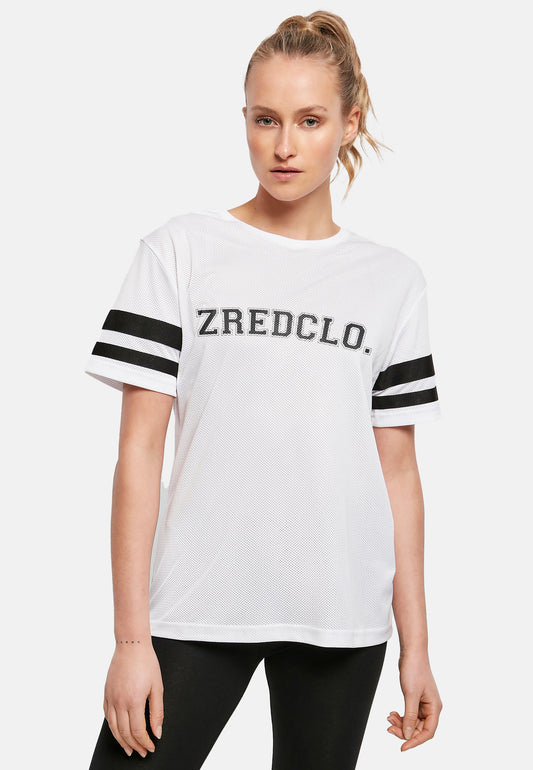 Mesh Tee - white - Damen - Trending Products 