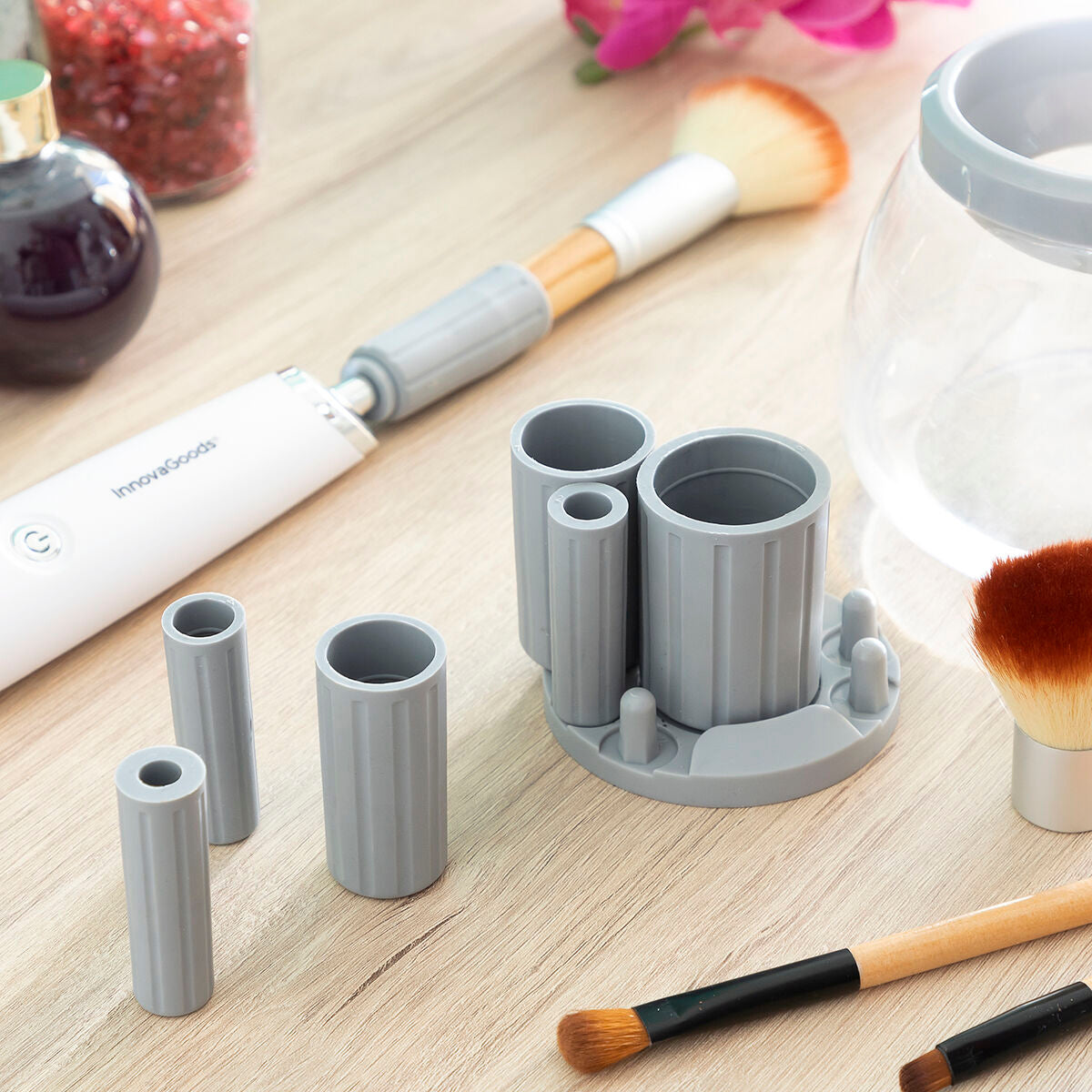 Automatic Make-up Brush Cleaner and Dryer Maklin InnovaGoods - Trending Products 