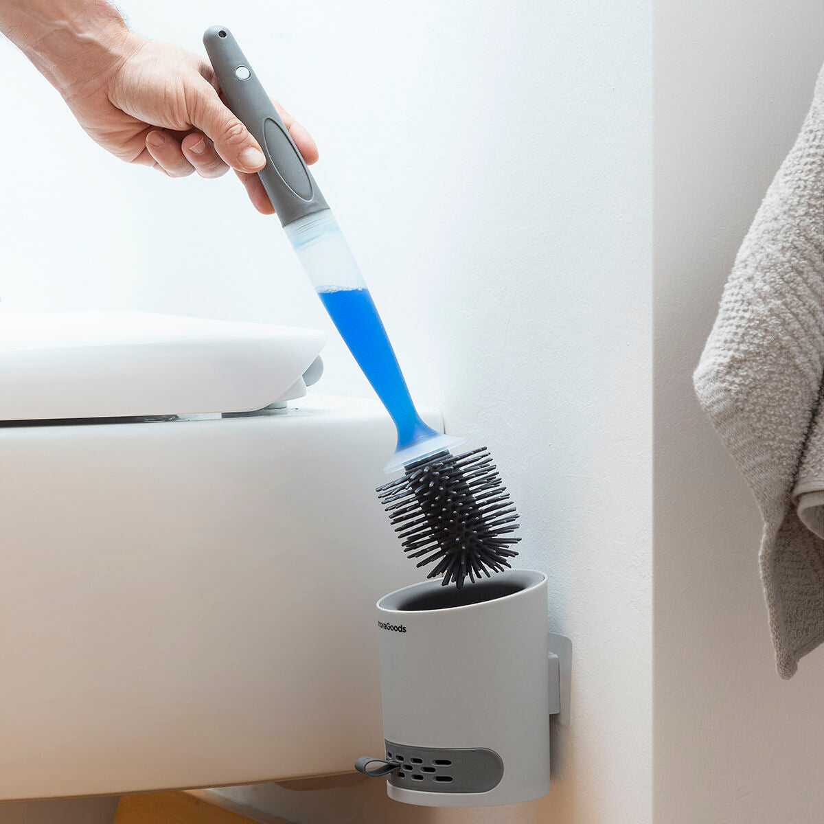 Toilet Brush with Detergent Dispenser Bruilet InnovaGoods - Trending Products 