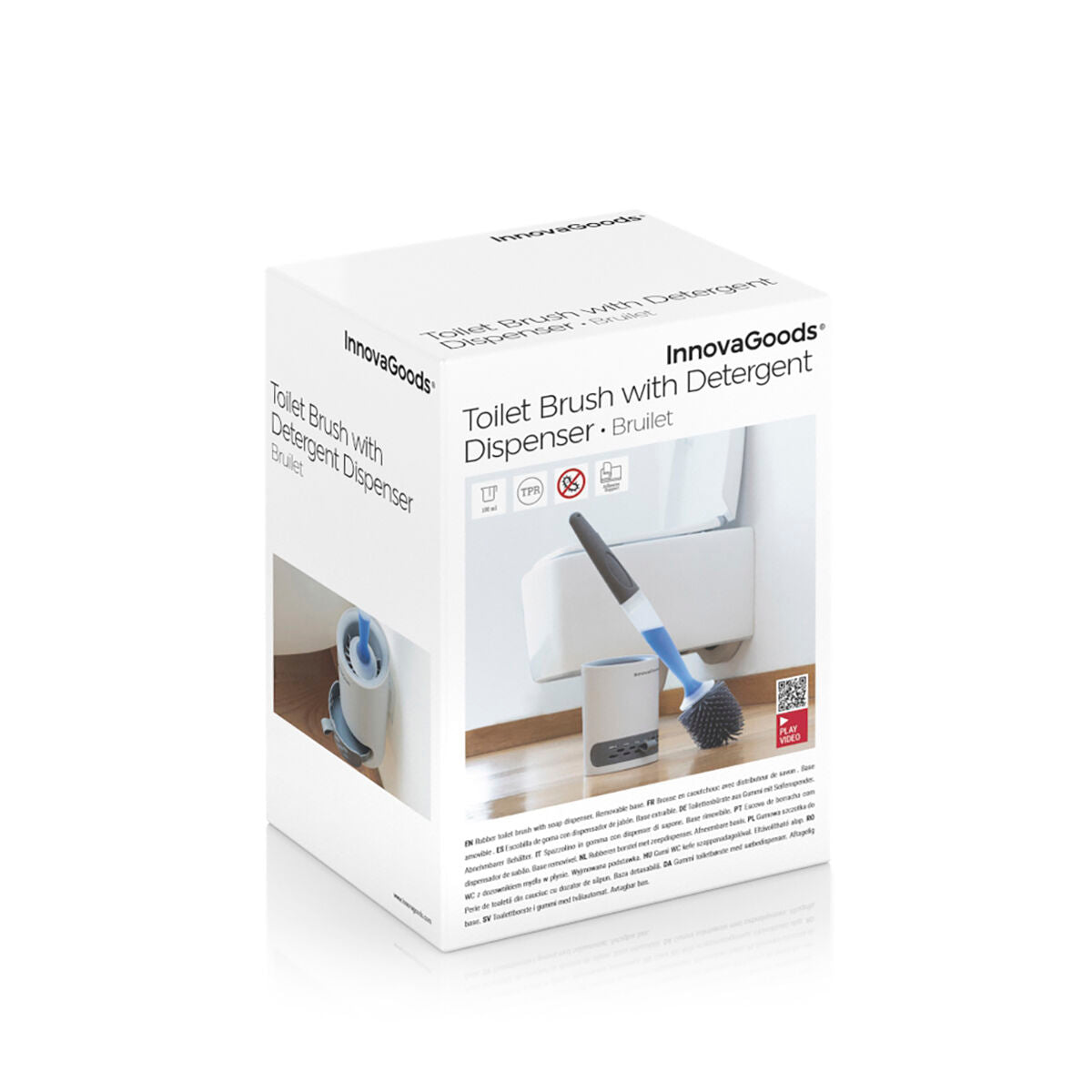 Toilet Brush with Detergent Dispenser Bruilet InnovaGoods - Trending Products 