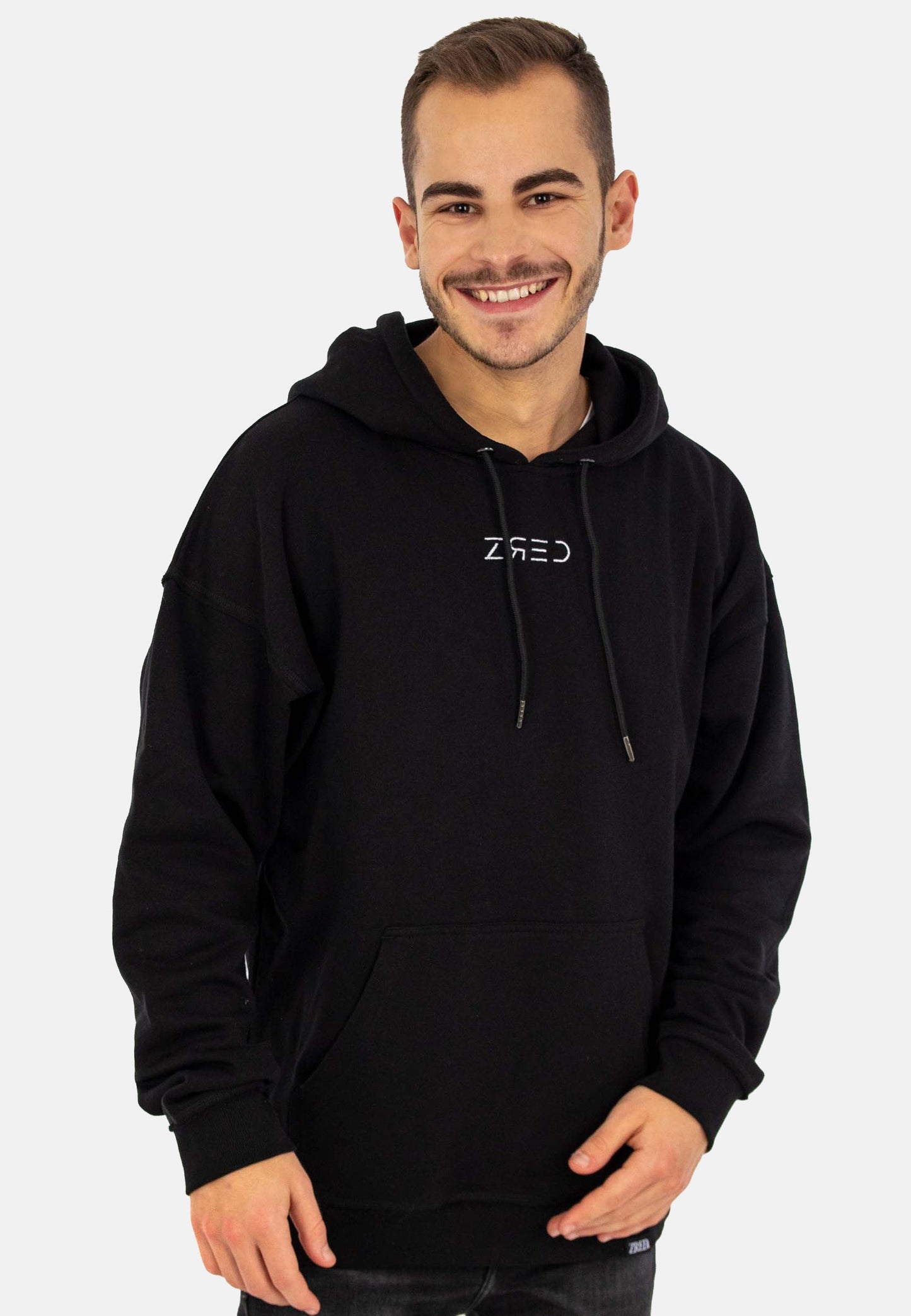 Vision oversized Hoodie  -  black - Trending Products 