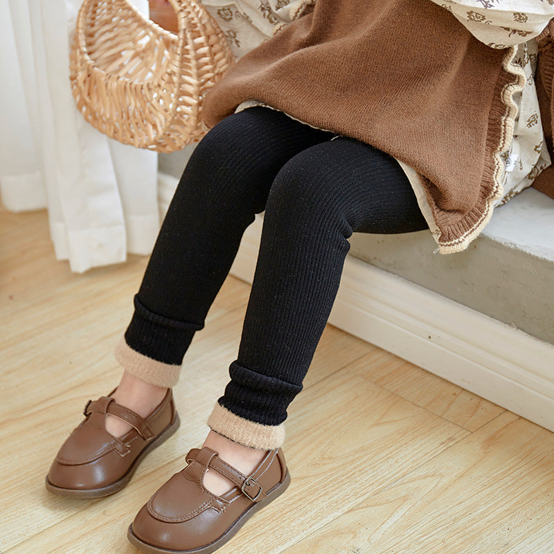 SnuggleFawn CozyPlush™ Baby Leggings – Fleece-gefütterte Winter Hose für Wärme & Komfort