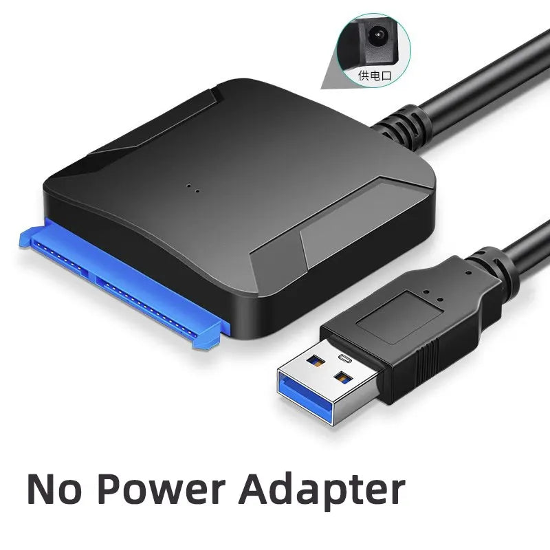 Coolcirc USB 3.0 to SATA Cable for 2.5” External HDD & SSD – Fast Hard Drive Adapter