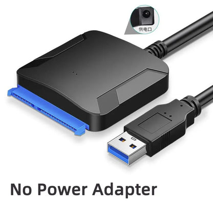 Coolcirc USB 3.0 to SATA Cable for 2.5” External HDD & SSD – Fast Hard Drive Adapter