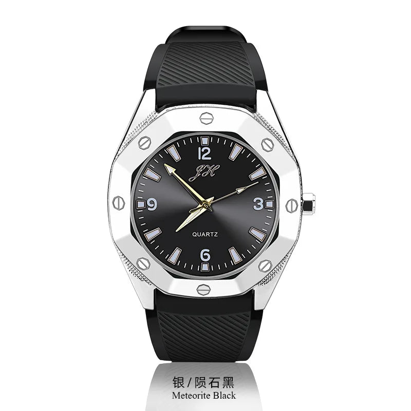 Windproof USB Rechargeable Watch Lighter – Multifunctional Metal Wristwatch with Replaceable Tungsten Wire, Creative Men’s Gift