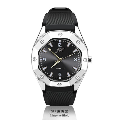 Windproof USB Rechargeable Watch Lighter – Multifunctional Metal Wristwatch with Replaceable Tungsten Wire, Creative Men’s Gift