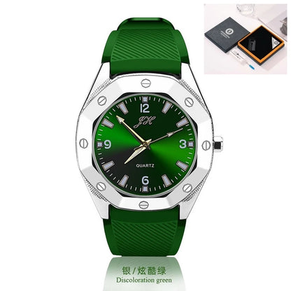 Windproof USB Rechargeable Watch Lighter – Multifunctional Metal Wristwatch with Replaceable Tungsten Wire, Creative Men’s Gift