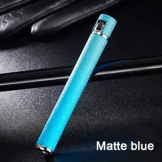 Mini Compact Open Flame Lighter Fire-free Butane Gas Metal Cigaretteshaped Grinding Wheel Lighters Smoking Accessories Cute