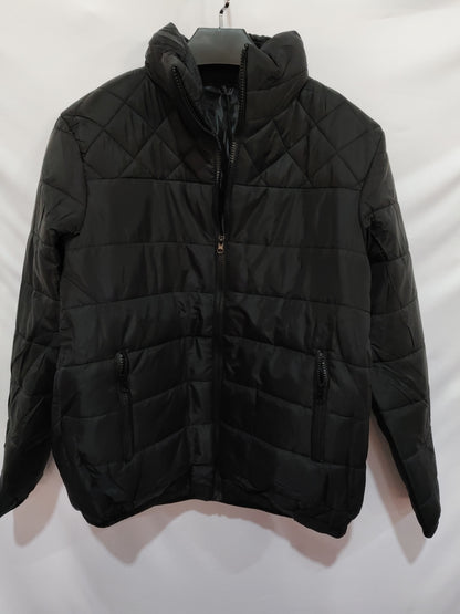 AeroQuilt PrimeShield™ Herren Wintermantel – Stehkragen Baumwoll-Jacke mit Rhombus-Steppung