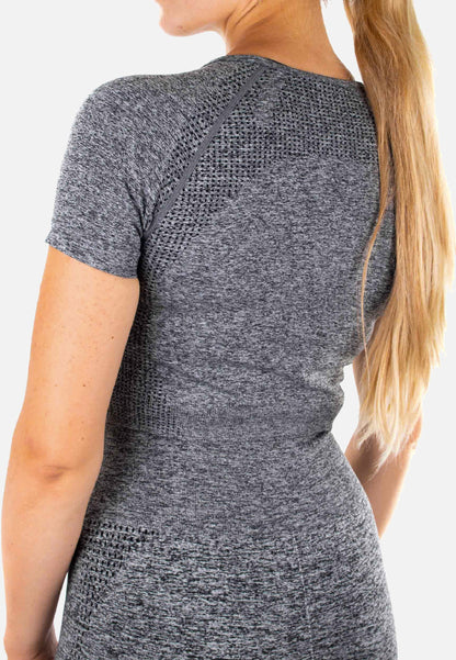 Crop Top Dynamic - grey - Damen - Trending Products 