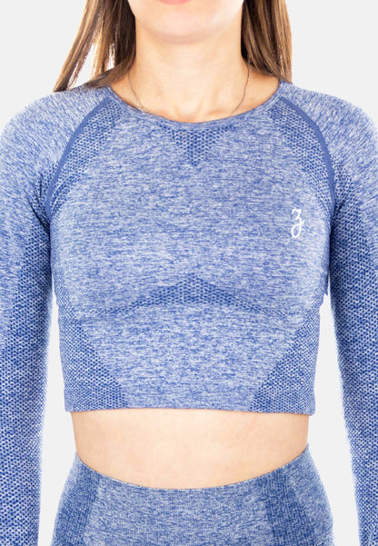 Crop Sleeve Dynamic - blue - Damen - Trending Products 