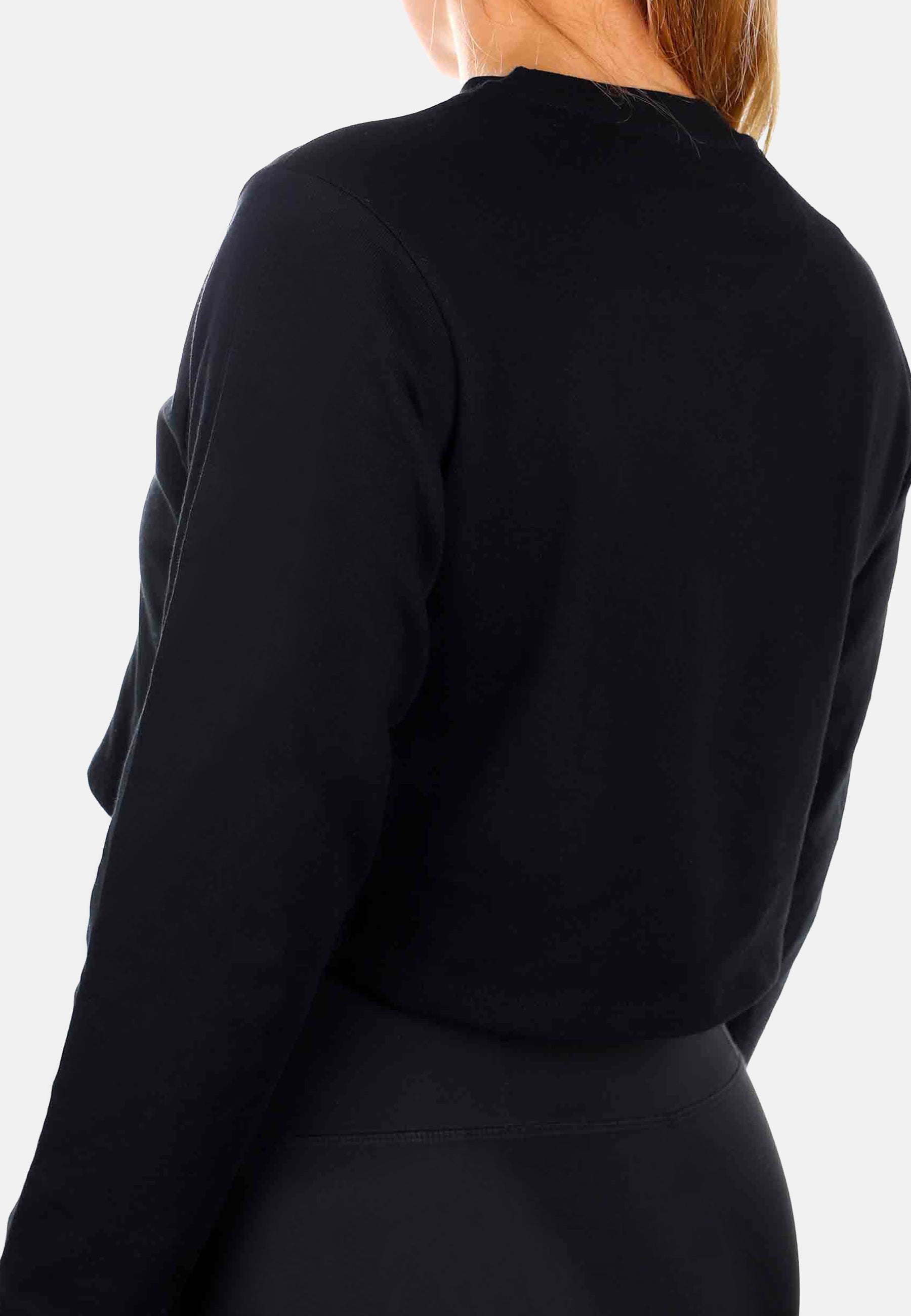 Crop Hoodie ICON - black - Damen - Trending Products 