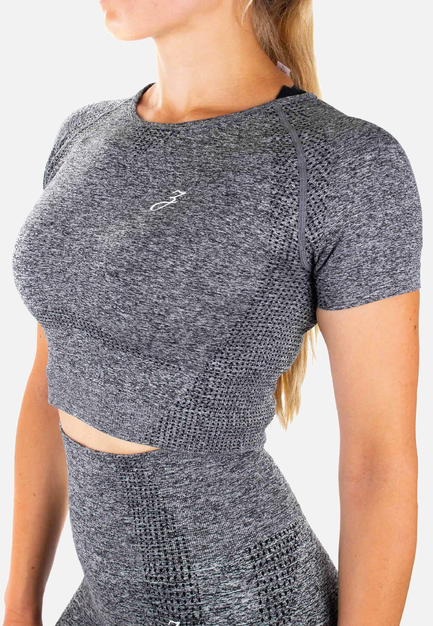 Crop Top Dynamic - grey - Damen - Trending Products 