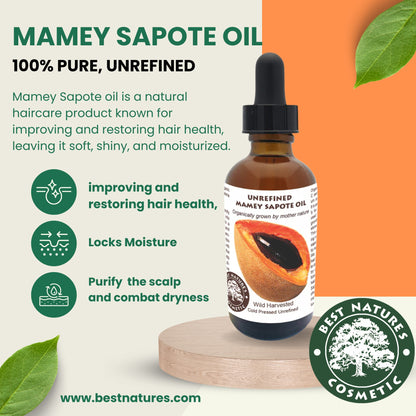 Mamey Sapote (Sapuyulo) Oil (organic, cold pressed, unrefined) - Trending Products 
