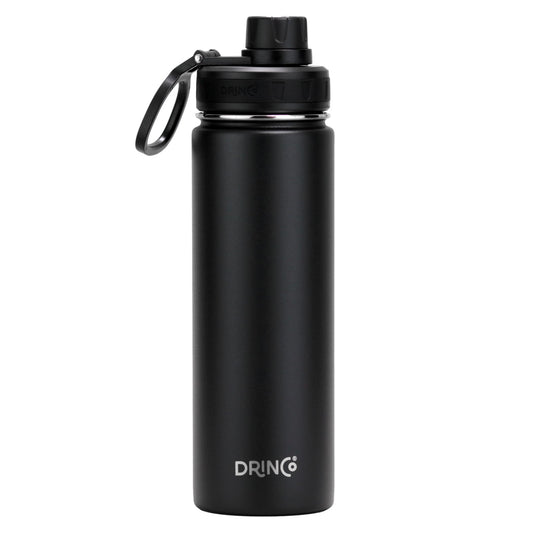 Insulated Stainless Steel Water Bottle - Black - Trending Products 