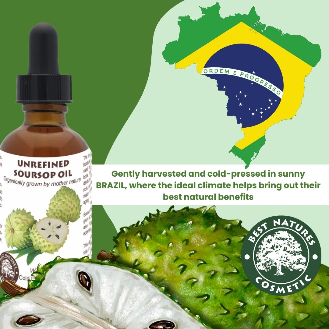 Soursop Graviola Guanabana  Oil (organic, cold pressed, unrefined) - Trending Products 