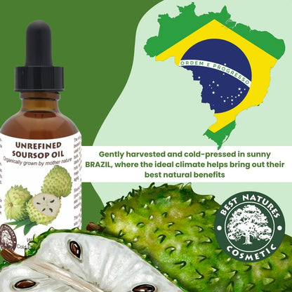 Soursop Graviola Guanabana  Oil (organic, cold pressed, unrefined) - Trending Products 