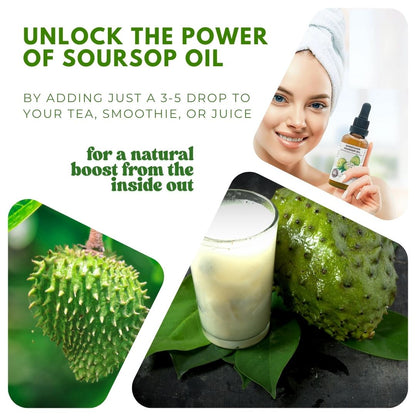 Soursop Graviola Guanabana  Oil (organic, cold pressed, unrefined) - Trending Products 