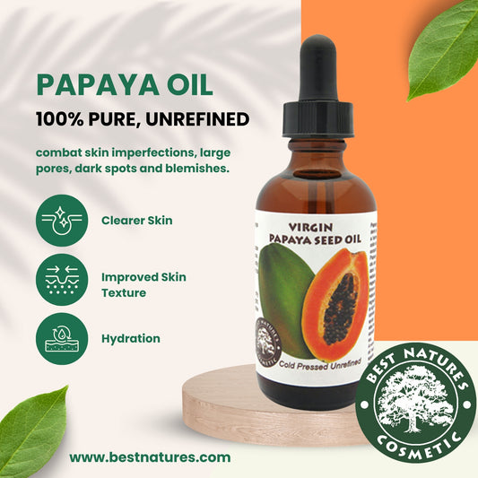 Papaya Seed Oil (organic, cold pressed, unrefined) - Trending Products 