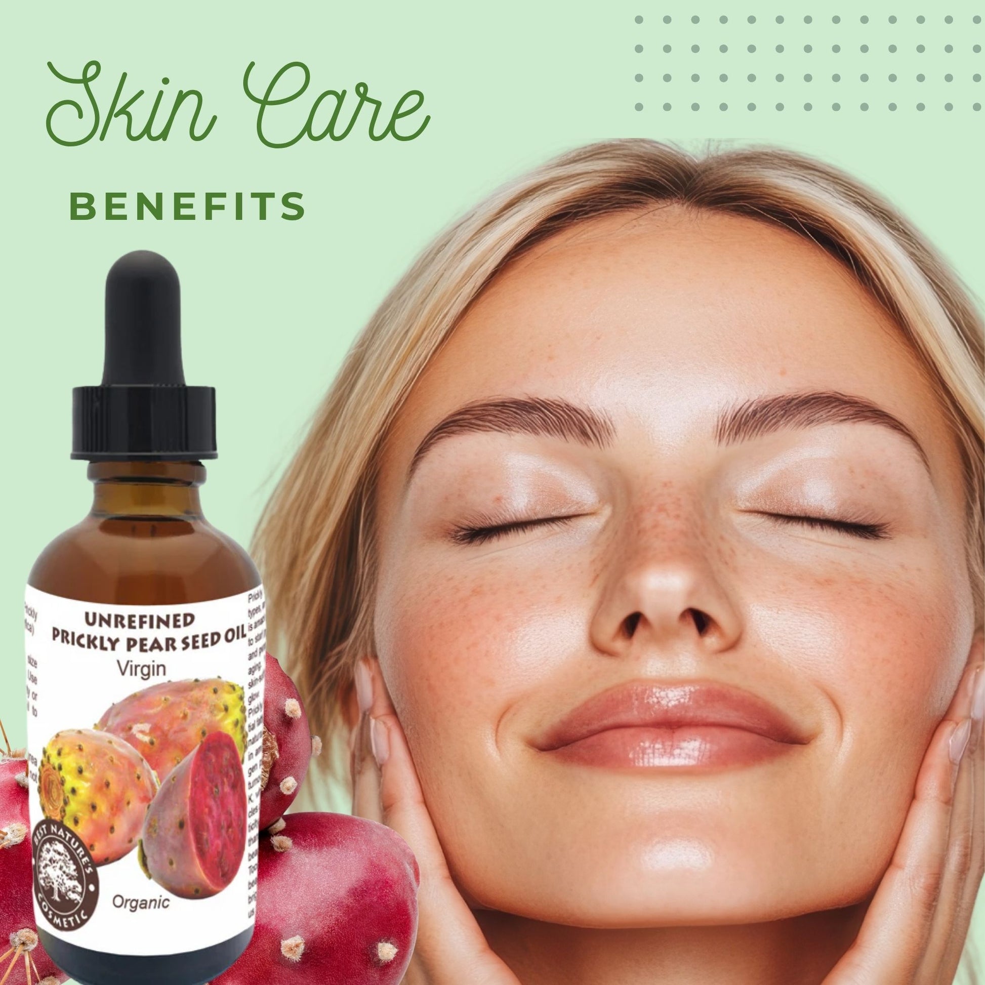 Prickly Pear Seed Oil (Organic, cold pressed, unrefined) - Trending Products 