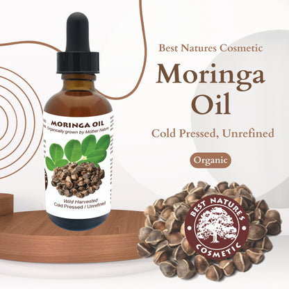 Moringa Seed Oil (organic, cold pressed, unrefined) - Trending Products 