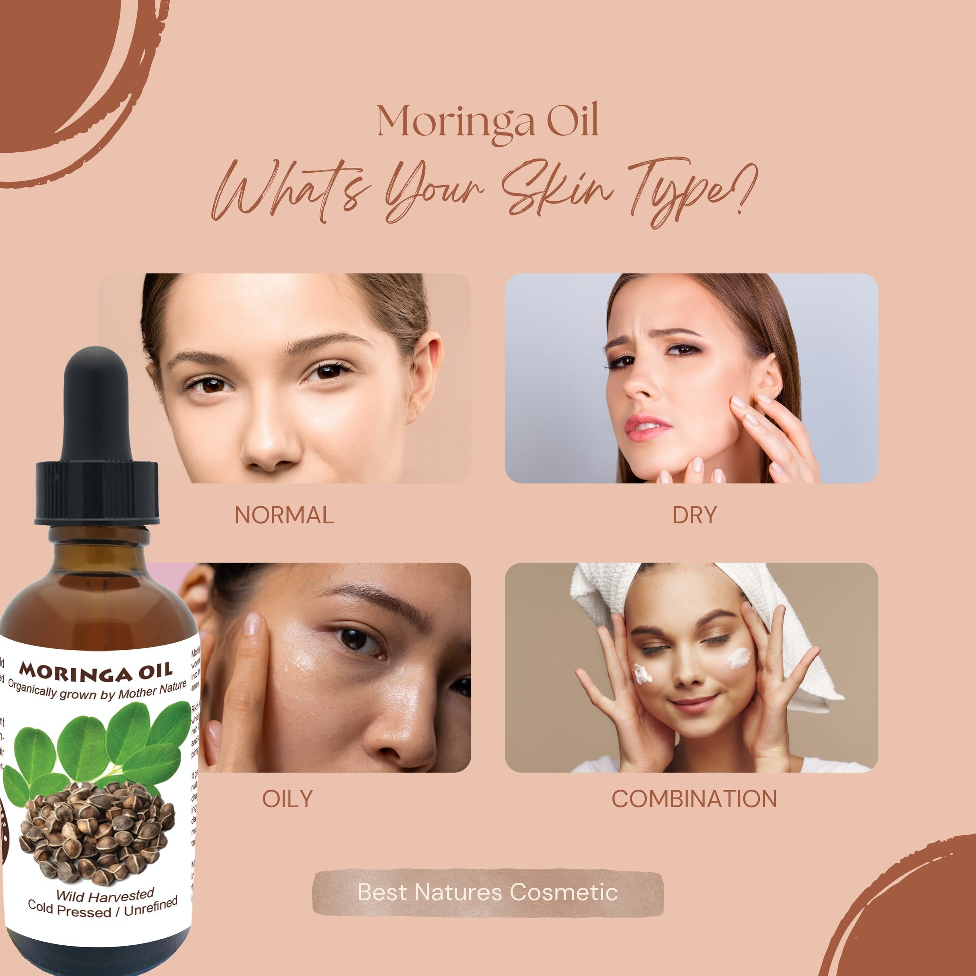Moringa Seed Oil (organic, cold pressed, unrefined) - Trending Products 