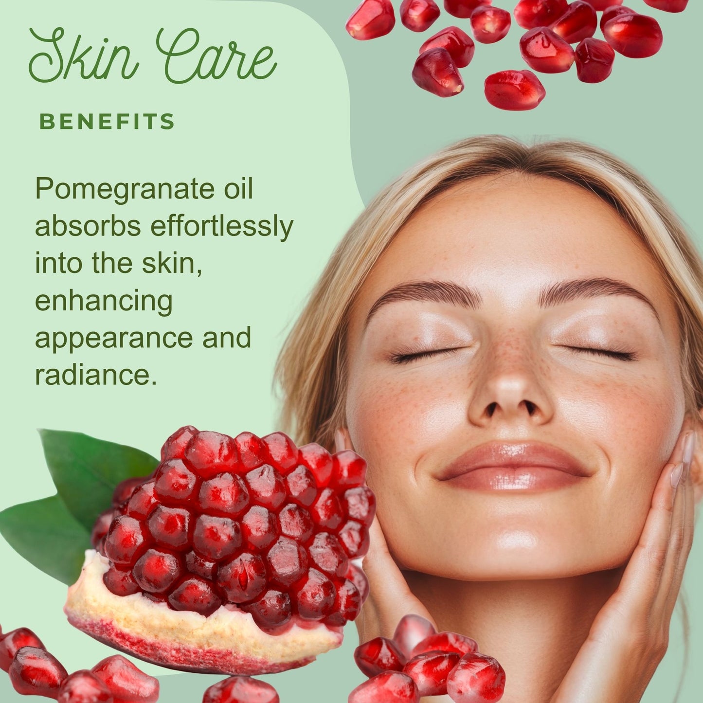 Pomegranate Oil (organic, cold pressed, unrefined) - Trending Products 