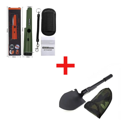 High Quality GP-Pointer Handheld Metal Detector – Waterproof Positioning Rod with LED Lights & Bracelet