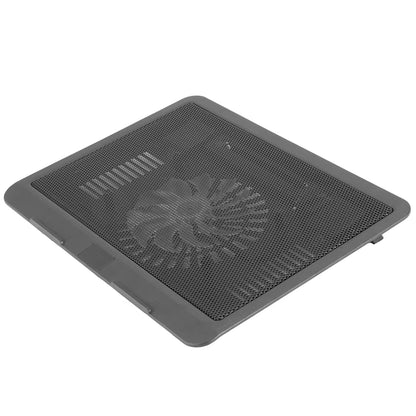 Universal Laptop Cooling Pad – Quiet, Strong Fan for 14” Notebooks & Tablets
