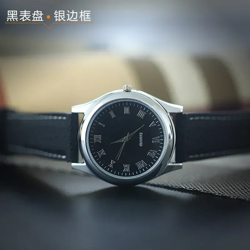 New Unusual Creative Men's Watch Gold Portable Lighter Windproof Flameless Charging USB Cigarette Lighter Tool Exquisite Gift