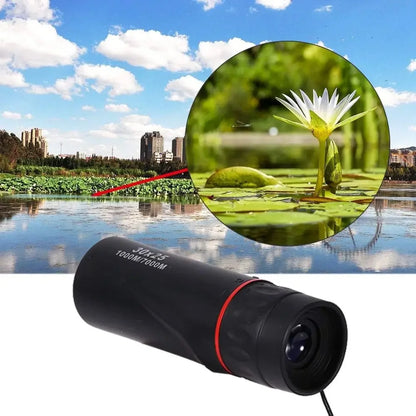 HD Mini Portable Monocular Telescope with Phone Holder – Outdoor Camping, Hunting & Birdwatching