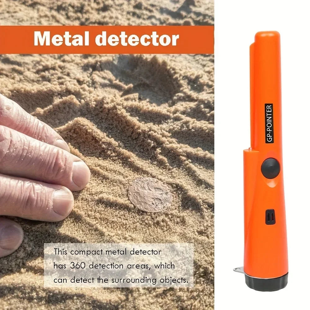 High Quality GP-Pointer Handheld Metal Detector – Waterproof Positioning Rod with LED Lights & Bracelet