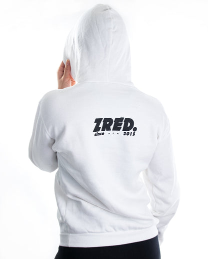 Back to classic autumn Hoodie - white/black - Damen - Trending Products 
