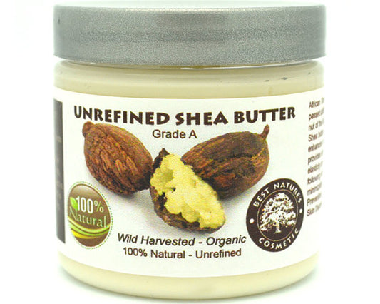 Pure shea butter beige organic, cold pressed, unrefined - Trending Products 